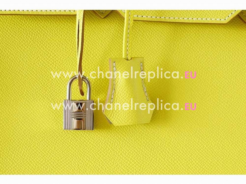 Hermes Birkin 35 Lime Candy Epsom Leather Palladium H1035EYH