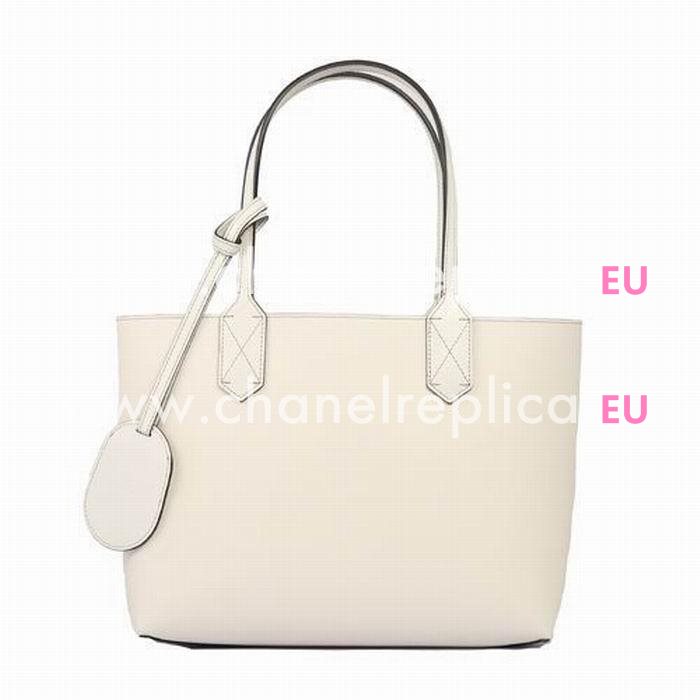 Gucci Calfskin Two Sided Tote Bag In White G5594609