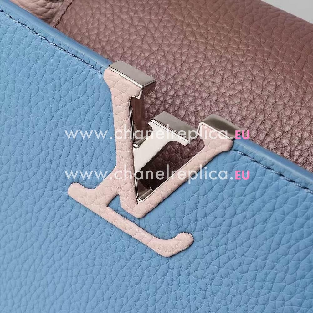 Louis Vuitton Capucines BB Taurillon Leather Bag In Bleuet M42530