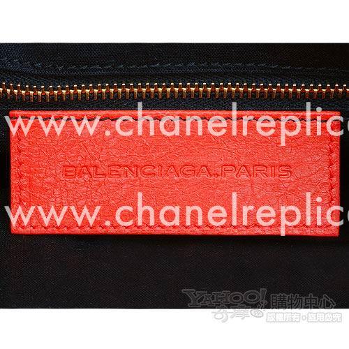 Balenciage Pompon Lambskin Gold hardware Classic Mini Bag Coral B4200339