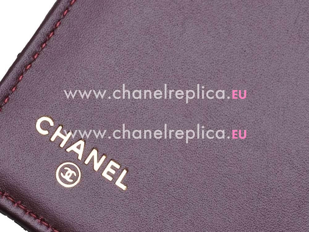 Chanel Classic Gold CC Caviar Long Wallet Black Gold C31506