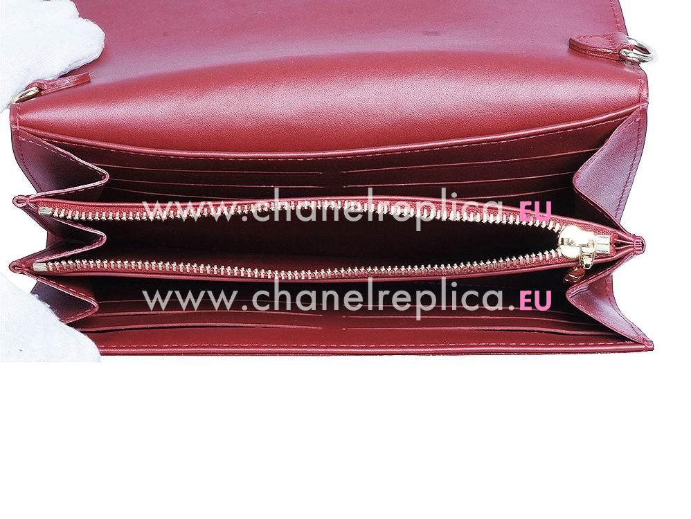 Louis Vuitton Monogram Vernis Chaine Wallet Pomme DAmour M90091