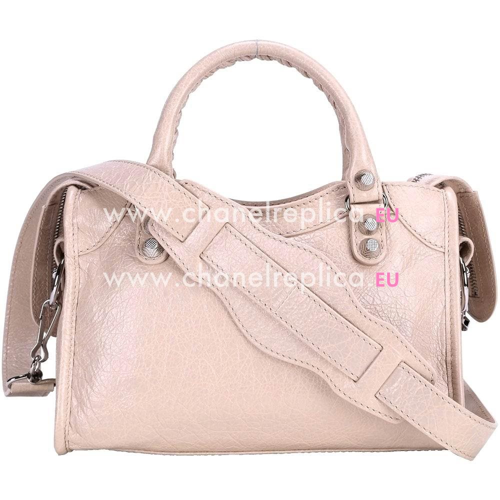 Balenciage City Lambskin Silvery hardware Classic Mini Bag Pink B5660898