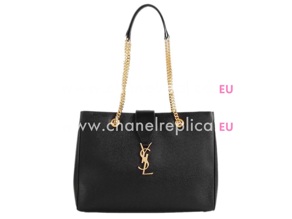 YSL Saint Laurent Calfskin Bag In Black YSL342021