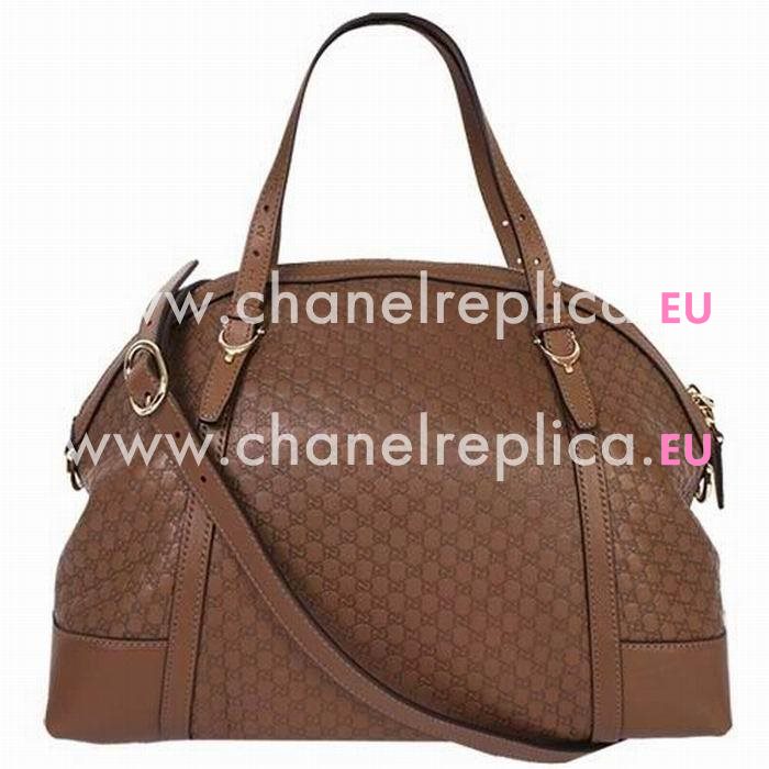 Gucci Emily Guccissima Calfskin Bag In Coffee G5291331