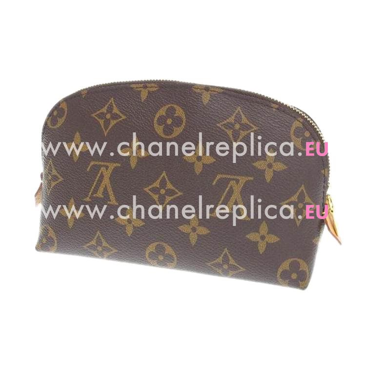 Louis Vuitton Monogram Canvas Small Size Cosmetic Pouch M47515