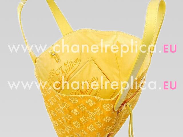 Louis Vuitton Beach Collection Cabas Yellow Ipanema PM M95985
