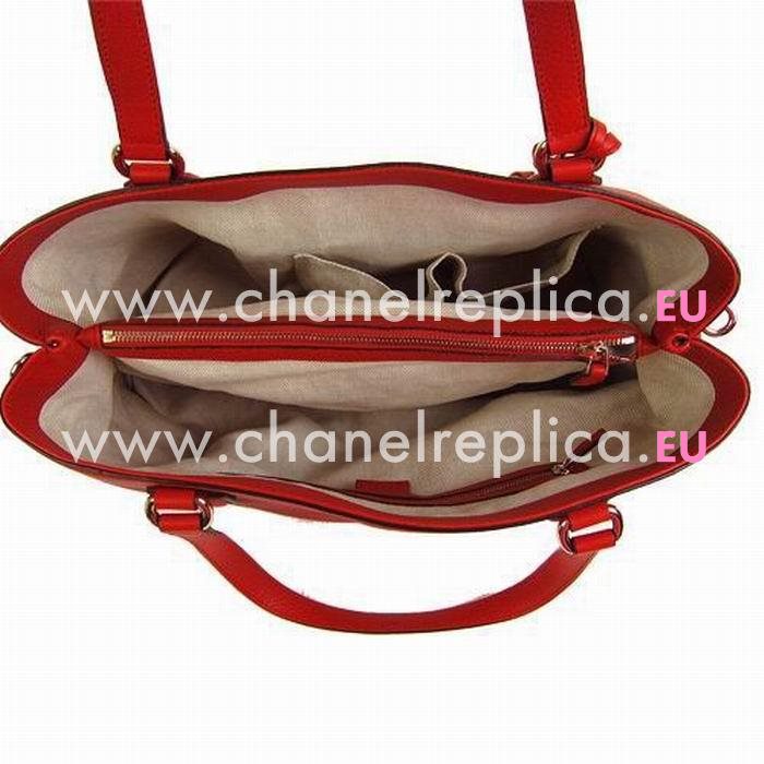 Gucci Soho GG Calfskin Bag Red G5229527