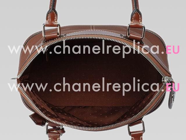 Louis Vuitton Suhali Leather Lockit PM Brown M91889
