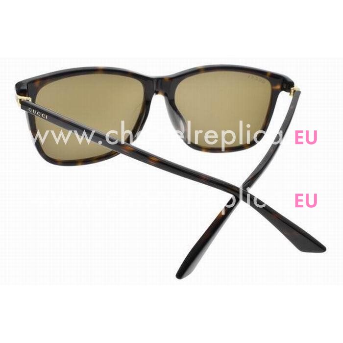 Gucci Square Frame Sunglsses Amber Brown G7082918