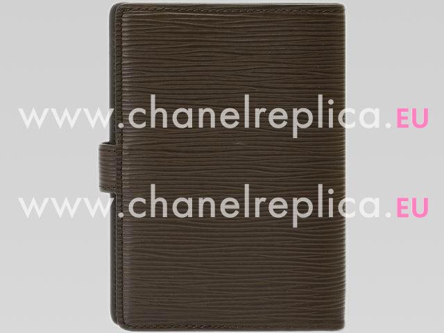 Louis Vuitton Epi Leather Small Ring Agenda Cover Wallet R2005I