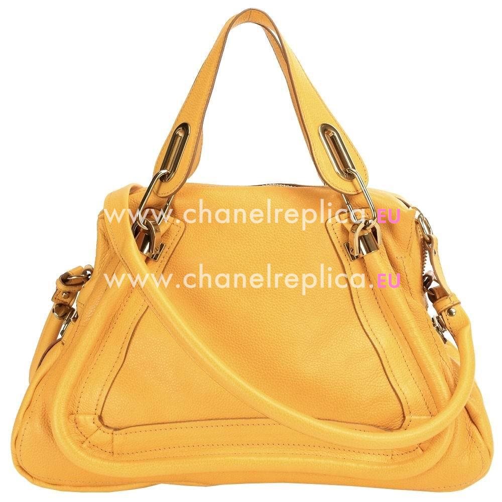 Chloe It Bag Party Calfskin Bag In Yellow C5254184