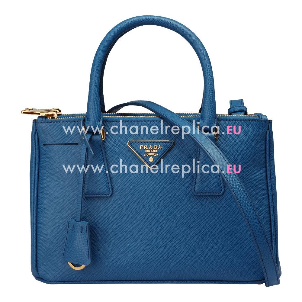 Prada Saffiano Lux Nzv Small Bag Cornflower blue PR506555