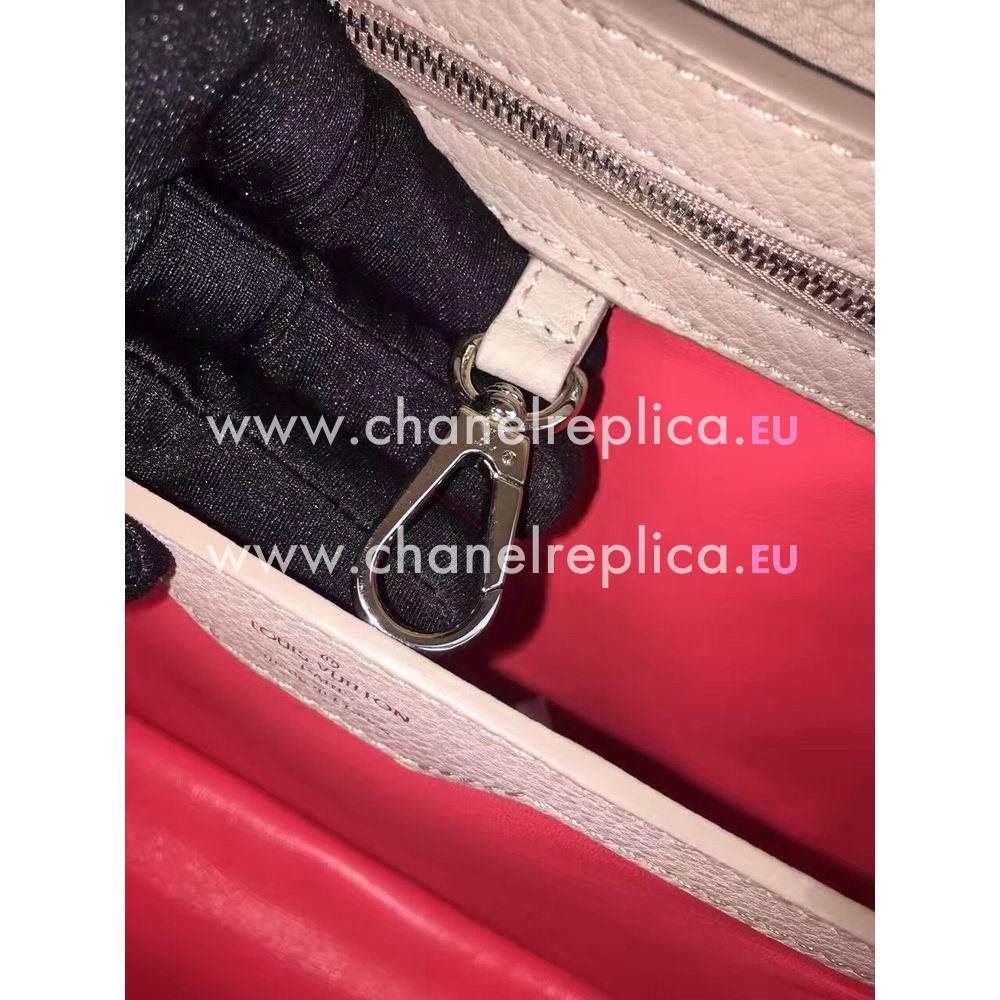 Louis Vuitton Taurillon Caviar Leather Trim Bag Pink M42925