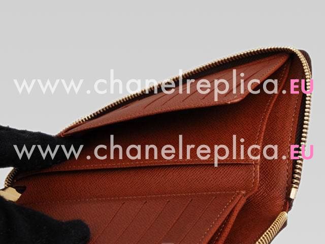 Louis Vuitton Monogram Canvas Zippy Compact Wallet M40499