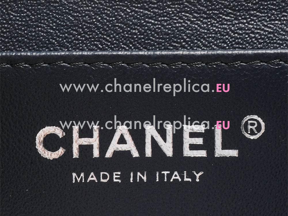 Chanel Caviar Ccoco Bag Anti-silver Chain Dark Blue A248698