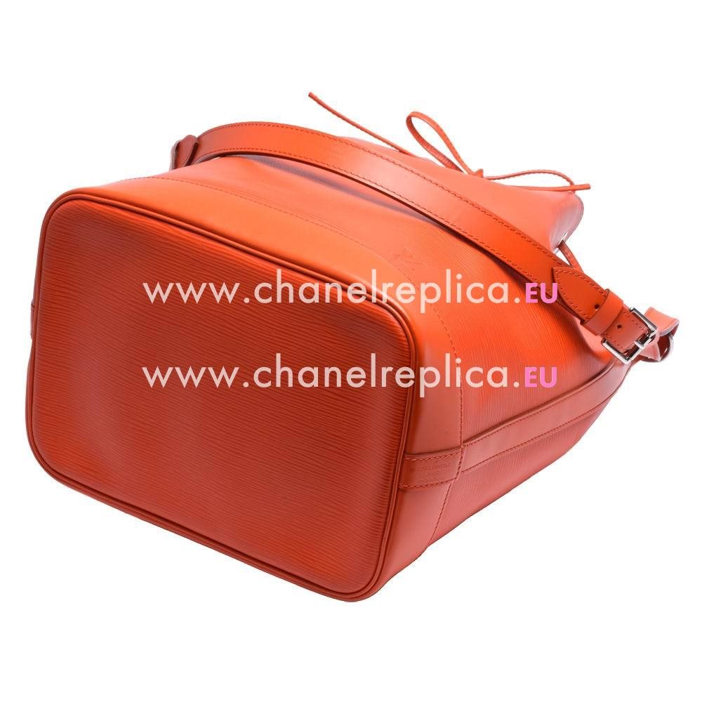 Louis Vuitton Epi Leather Noe Bucket Bag In Orange M40843