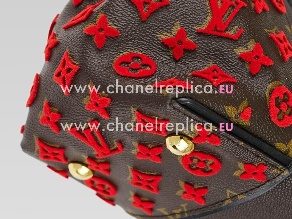 Louis Vuitton Veau Cachemire Leather W PM Chocolat M94610
