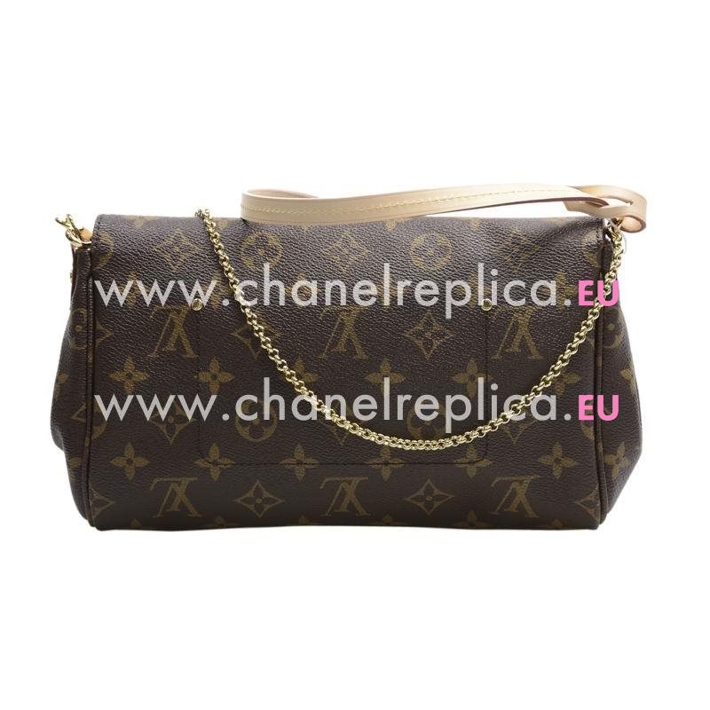 Louis Vuitton 2012 Monogram Canvas Favorite MM Clutch M40718