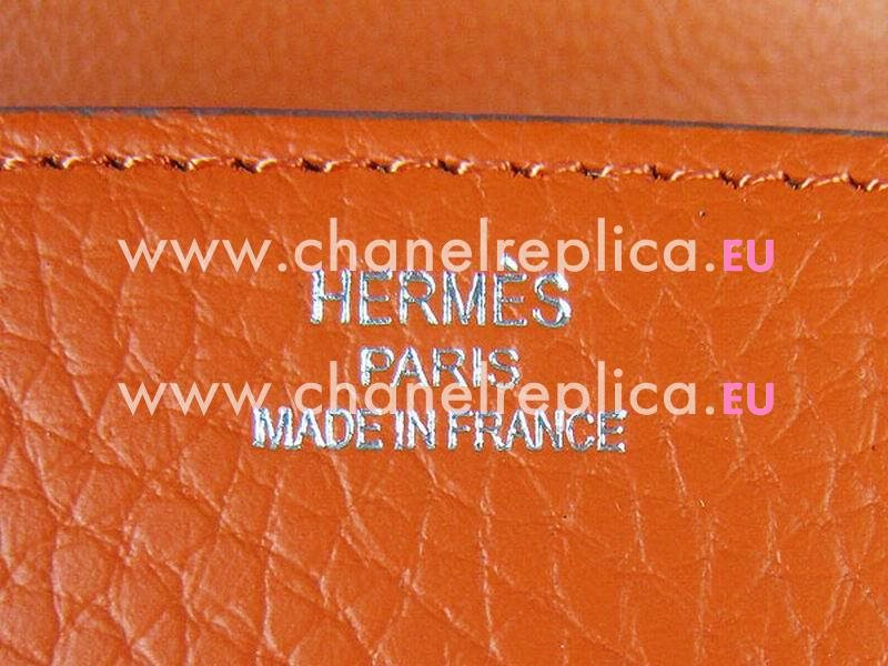 Hermes Constance Bag Micro Mini Orange(Silver) H1017ORS