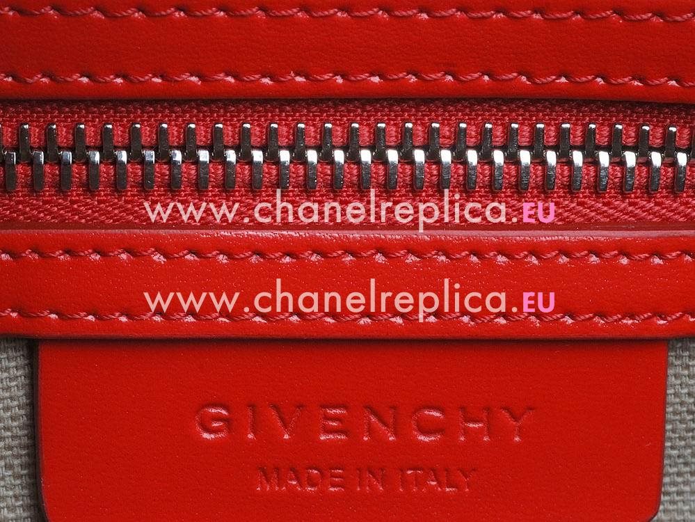 Givenchy Antigona Medium Bag In Calfskin Red BB542086