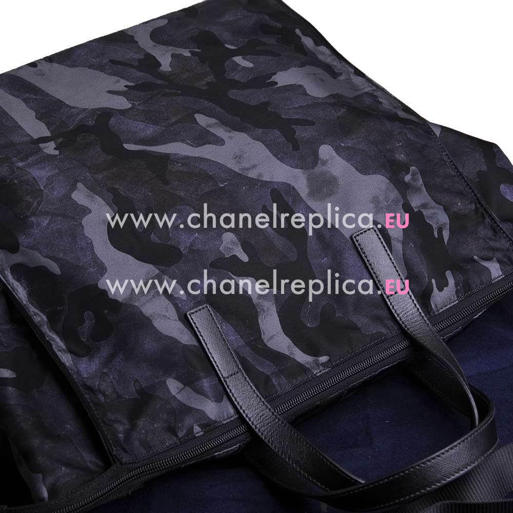 Prada Teaauto Camoufl Classic Triangle Logo Nylon Handle/Shoulder Bag Camouflage Color PR5394851