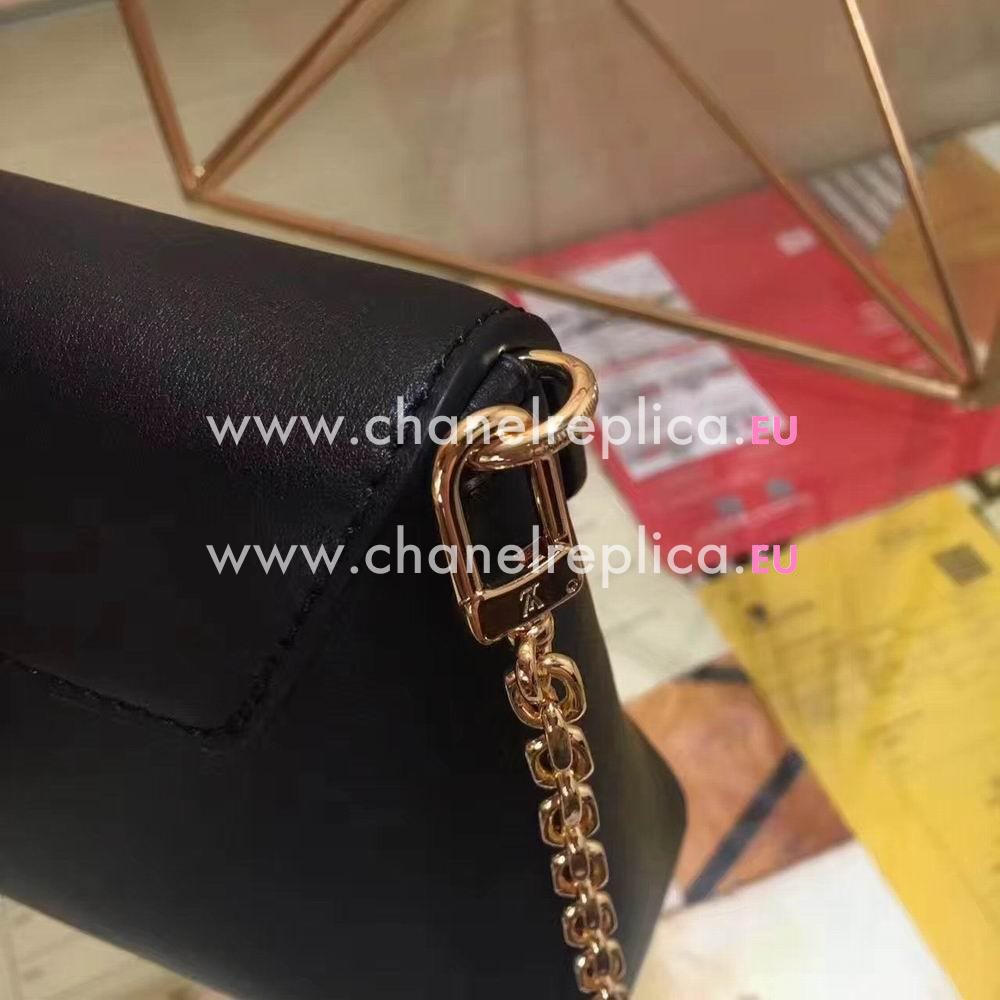 Louis Vuitton Love Note Chain Shoulder Bag Noir M54500