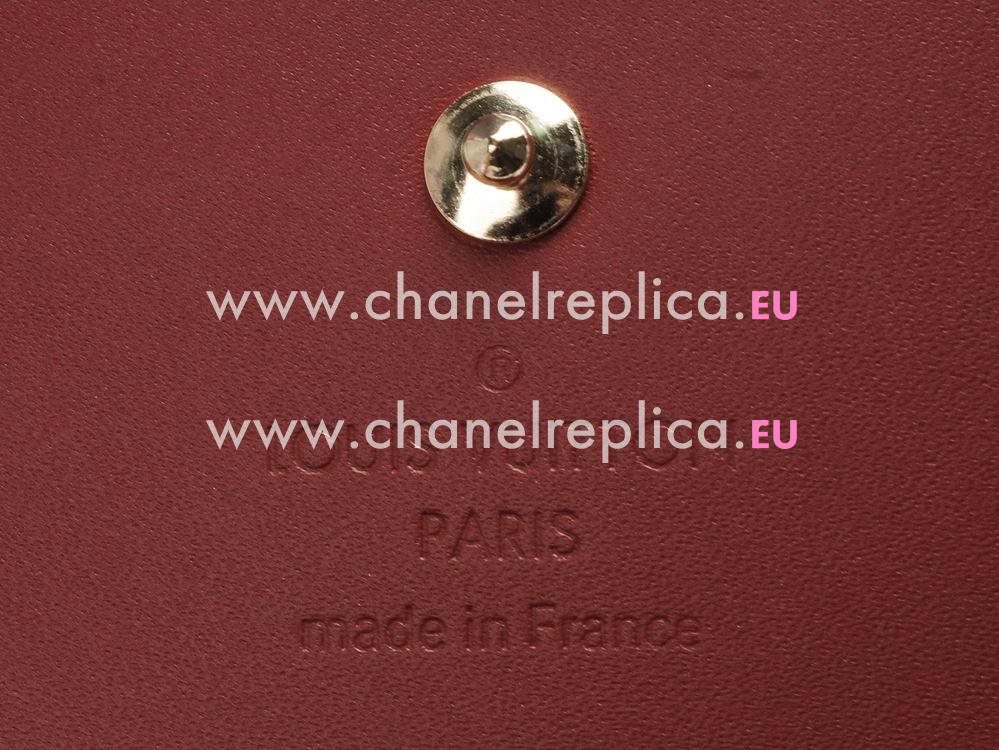 Louis Vuitton Monogram Vernis Chaine Wallet Pomme DAmour M90091