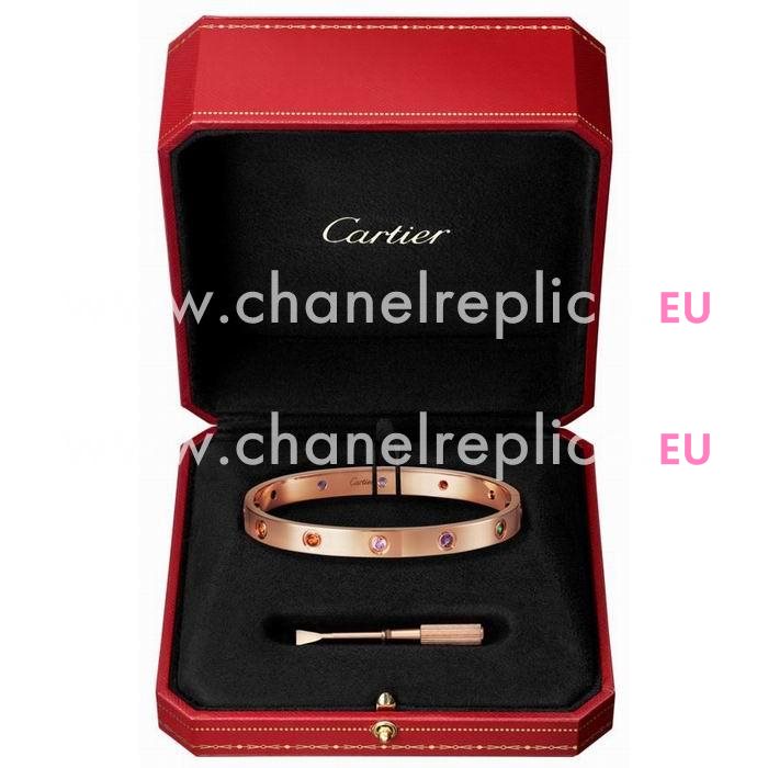 Cartier Love 18K Pink Gold Bracelet CR7082406