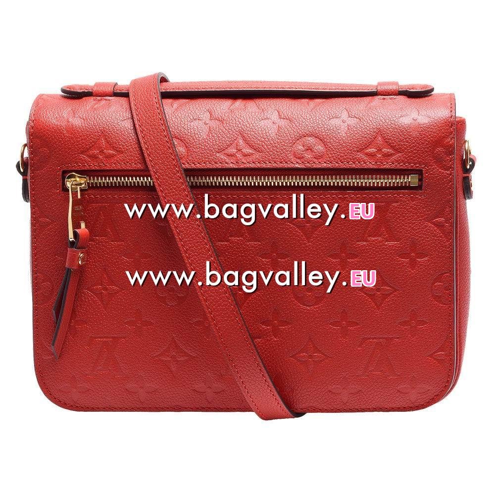 Louis Vuitton Pochette Metis Monogram Empreinte Leather Bag M41488