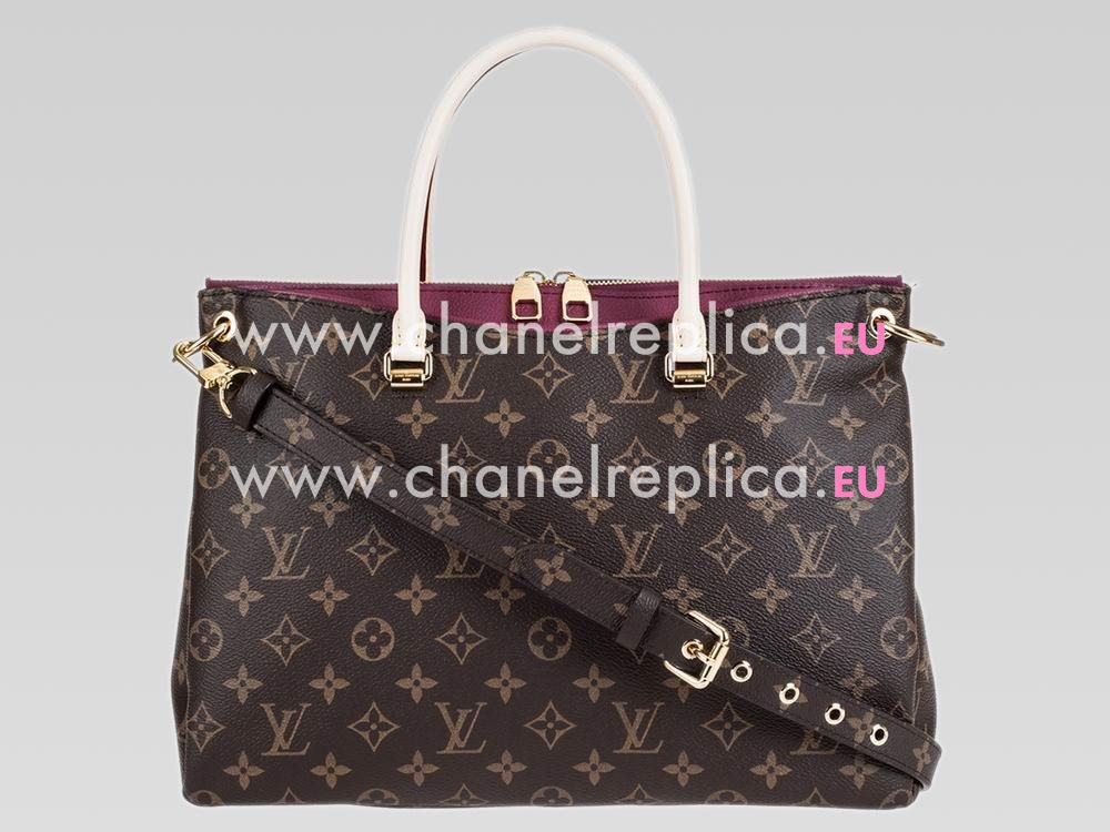 Louis Vuitton Monogram canvas Pallas In Aurore M40906