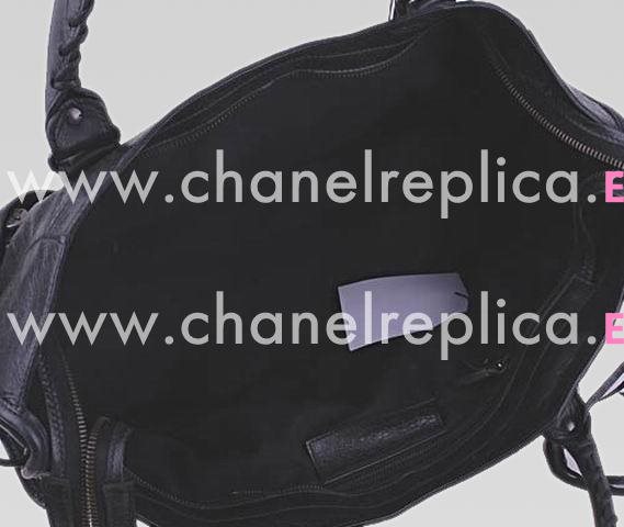 Balenciaga Part-Time Planet Small Stud Bag Nero 168028NE