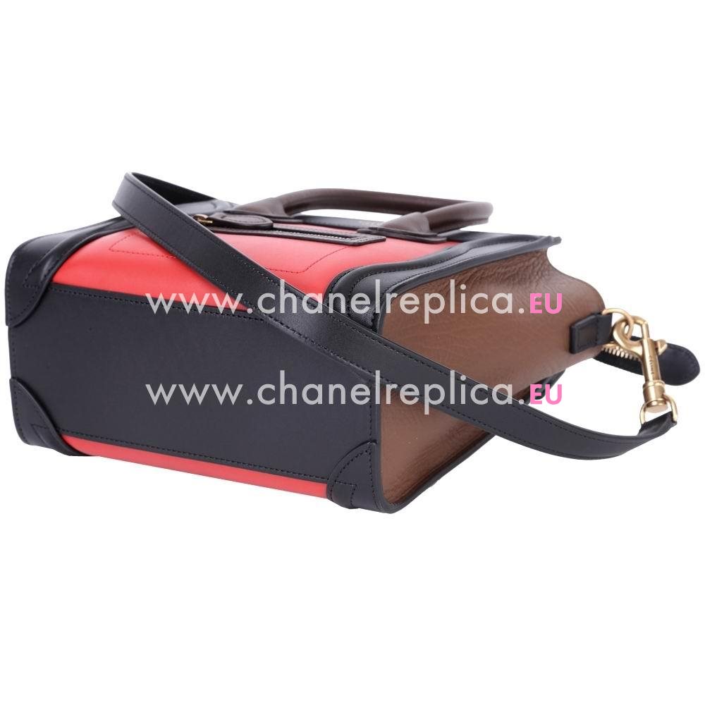 Celine Luggage Phantom Calfskin Bag Khaki CE686F96