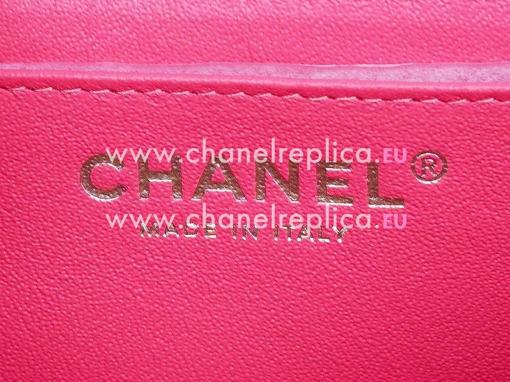 Chanel Mini Coco Lambskin Flap Bag In Red(Gold) A35225