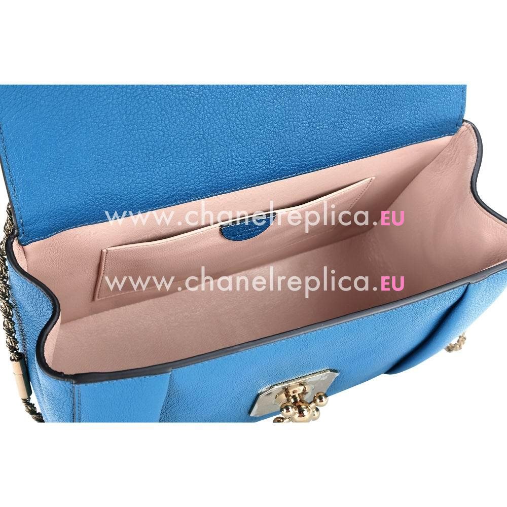 Chloe Elsie Goatskin Bag In Blue C5722669