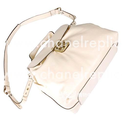 Chloe Elsie Buffalo hide Bag In Cream C4675852