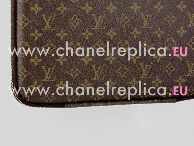 Louis Vuitton Monogram Canvas Computer Sleeve 15 M56397