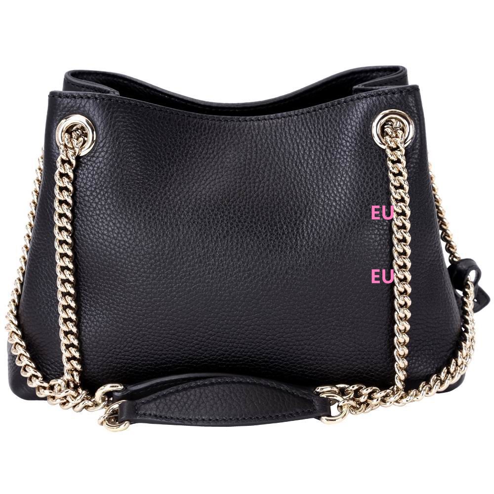 Gucci Soho Disco Calfskin Bag In Black G5594623
