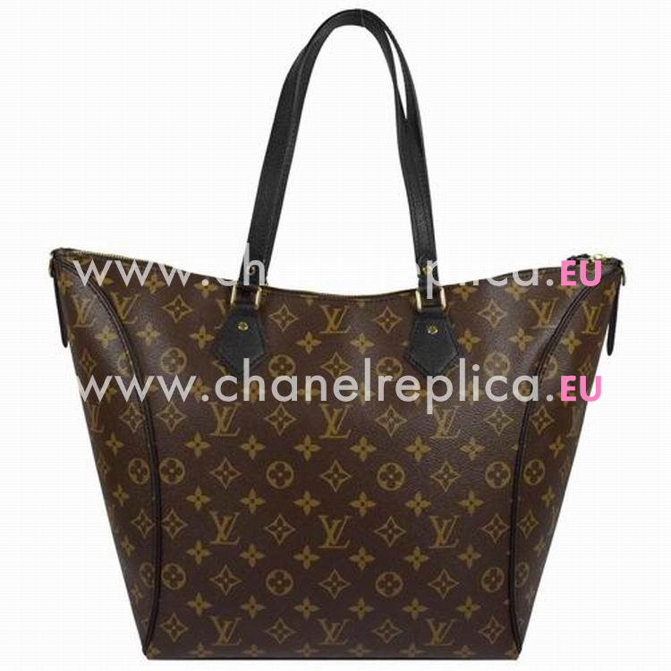 Louis Vuitton Noir Monogram Canvas Tournelle Mm 2017 M44056