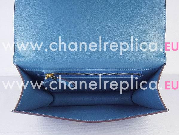 Hermes Constance Bag Micro Mini Med-Blue(Gold) H1017MBD