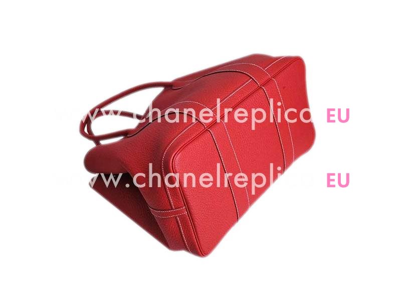 Hermes Garden Party 36cm Red Togo Leather Handbag HG1036HR