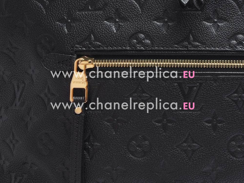 Louis Vuitton Monogram Empreinte Bastille MM Bag In Noir M41164