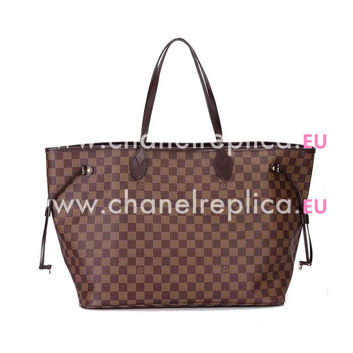 Louis Vuitton Damier Ebene Canvas Neverfull GM N51106