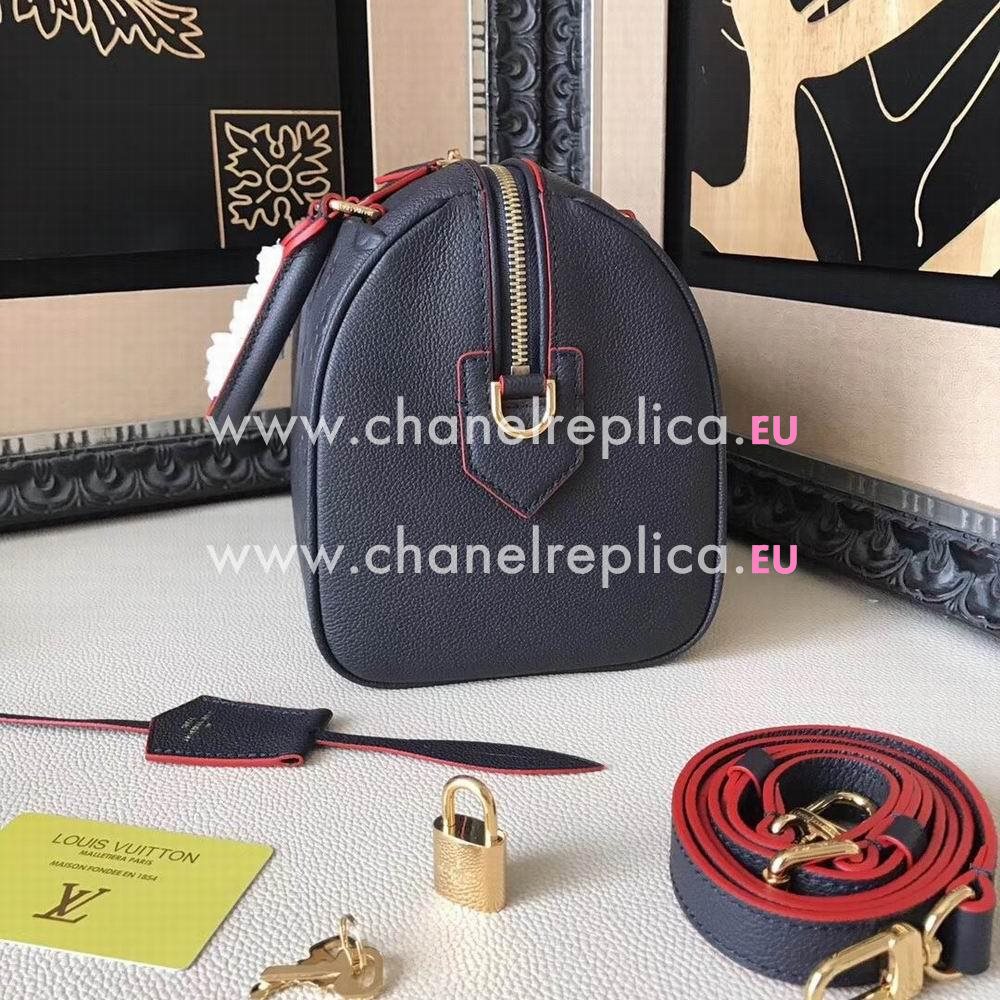 Louis Vuitton Speedy Bandouliere 25 Monogram Empreinte Bag M43501