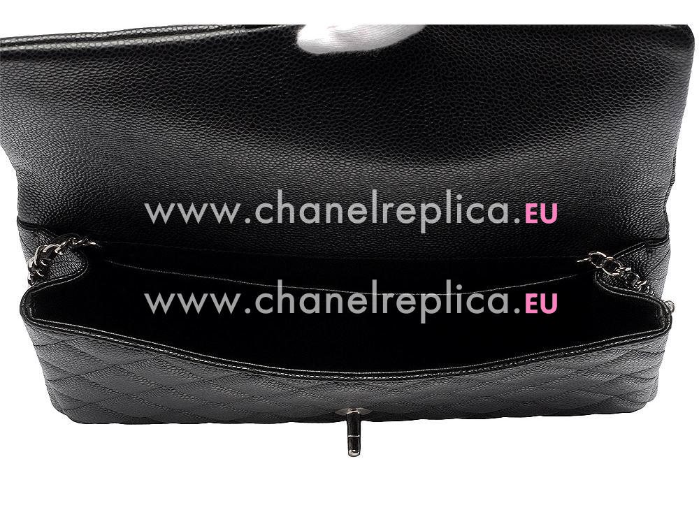 Chanel Caviar Ccoco Bag Anti-silver Chain Black A248699