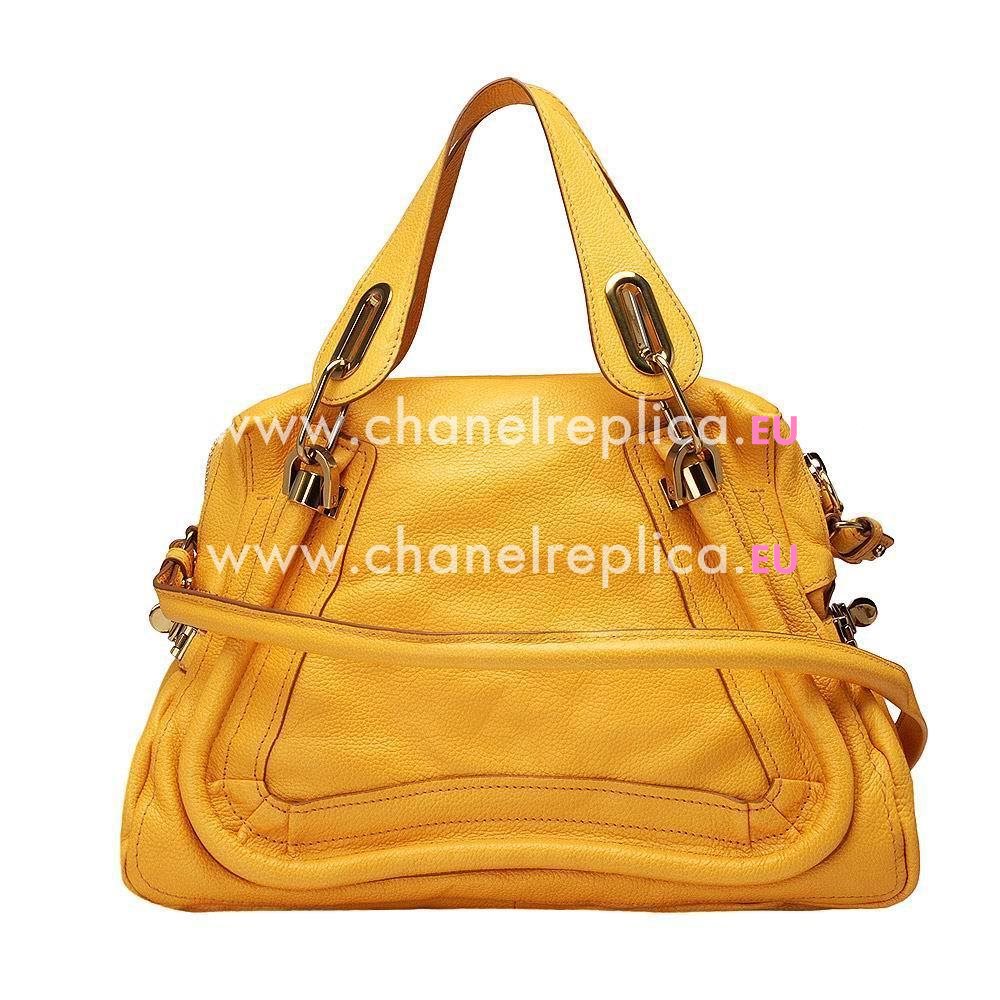 Chloe It Bag Party Caviar Calfskin Bag In Sun Yellow C5108718