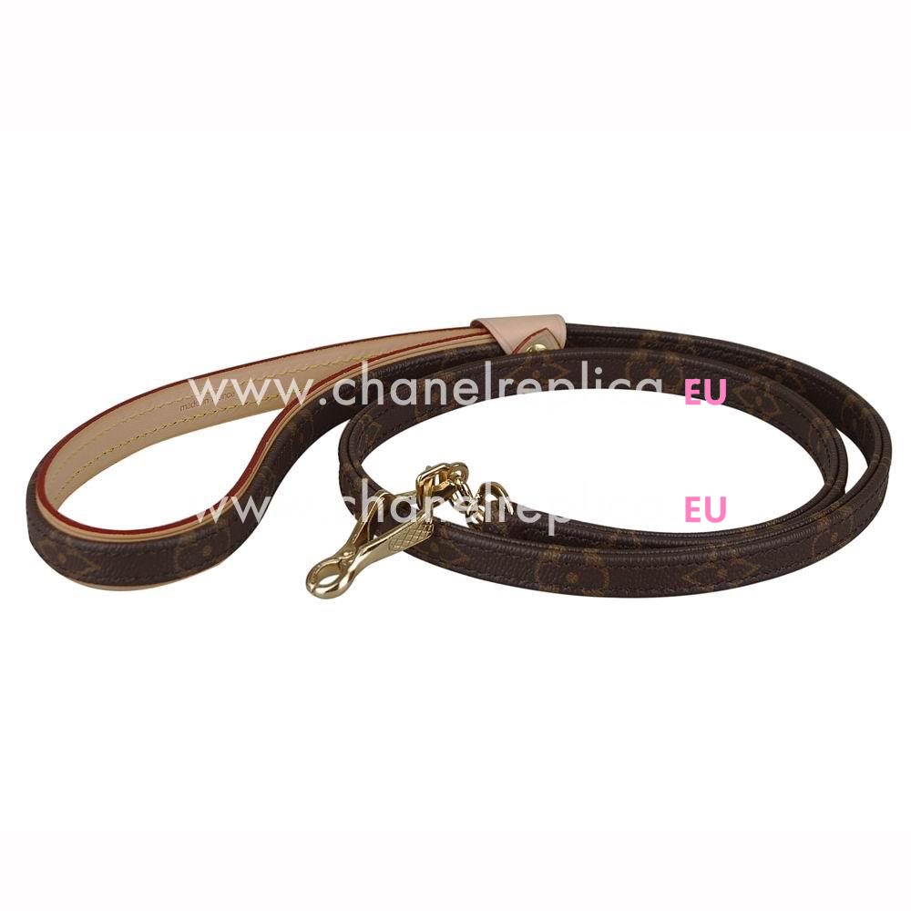 Louis Vuitton Classic Monogram Baxter Dog Collar M58056