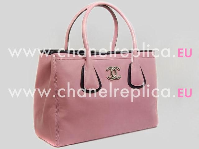 Chanel Pale Lilac Contrast Executive Cerf Tote Bag A46174-P