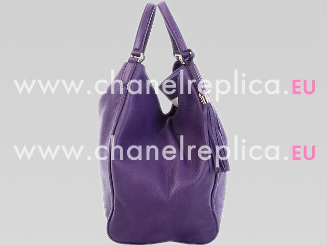 Gucci 2012 Soho Calfskin Tote Bag Purple G360915