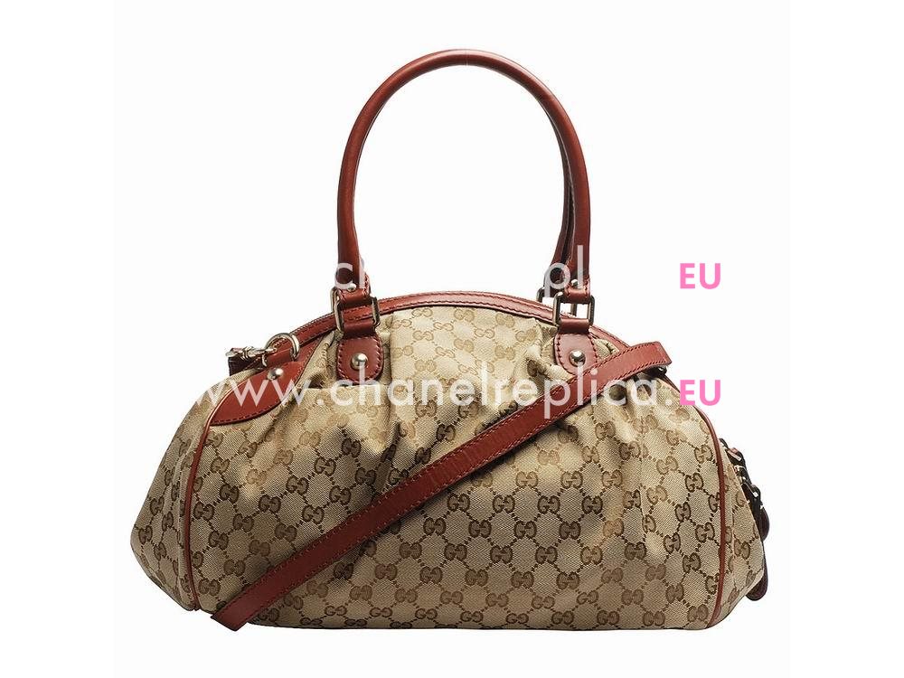 Gucci Cruise Sukey Medium Crossbody Bag (Orange Red) 223974B